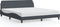 vidaXL - Bedframe - zonder - matras - 180x200 - cm - fluweel - donkergrijs