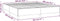 vidaXL - Bedframe - zonder - matras - 180x200 - cm - fluweel - lichtgrijs