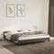 vidaXL - Bedframe - zonder - matras - 180x200 - cm - fluweel - donkergrijs