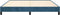 vidaXL - Bedframe - zonder - matras - 180x200 - cm - fluweel - donkerblauw