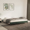 vidaXL - Bedframe - zonder - matras - 180x200 - cm - fluweel - donkergroen