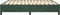vidaXL - Bedframe - zonder - matras - 180x200 - cm - fluweel - donkergroen