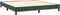 vidaXL - Bedframe - zonder - matras - 180x200 - cm - fluweel - donkergroen