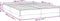 vidaXL - Bedframe - zonder - matras - 180x200 - cm - fluweel - donkergrijs