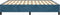 vidaXL - Bedframe - zonder - matras - 180x200 - cm - fluweel - donkerblauw