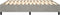 vidaXL - Bedframe - zonder - matras - 180x200 - cm - fluweel - lichtgrijs