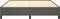 vidaXL - Bedframe - zonder - matras - 180x200 - cm - fluweel - donkergrijs