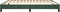 vidaXL - Bedframe - zonder - matras - 180x200 - cm - fluweel - donkergroen