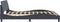 vidaXL - Bedframe - zonder - matras - 180x200 - cm - fluweel - donkergrijs