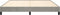 vidaXL - Bedframe - zonder - matras - 180x200 - cm - fluweel - lichtgrijs