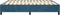 vidaXL - Bedframe - zonder - matras - 180x200 - cm - fluweel - donkerblauw