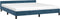 vidaXL - Bedframe - zonder - matras - 180x200 - cm - fluweel - donkerblauw