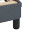 vidaXL - Bedframe - zonder - matras - 180x200 - cm - fluweel - donkergrijs