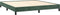vidaXL - Bedframe - zonder - matras - 180x200 - cm - fluweel - donkergroen