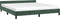 vidaXL - Bedframe - zonder - matras - 180x200 - cm - fluweel - donkergroen