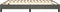 vidaXL - Bedframe - zonder - matras - 180x200 - cm - fluweel - donkergrijs