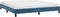 vidaXL - Bedframe - zonder - matras - 180x200 - cm - fluweel - donkerblauw