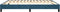 vidaXL - Bedframe - zonder - matras - 180x200 - cm - fluweel - donkerblauw