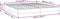 vidaXL - Bedframe - zonder - matras - 180x200 - cm - fluweel - lichtgrijs