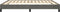vidaXL - Bedframe - zonder - matras - 180x200 - cm - fluweel - donkergrijs