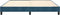 vidaXL - Bedframe - zonder - matras - 180x200 - cm - fluweel - donkerblauw