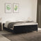 vidaXL - Bedframe - zonder - matras - 180x200 - cm - fluweel - zwart
