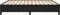 vidaXL - Bedframe - zonder - matras - 180x200 - cm - fluweel - zwart