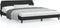 vidaXL - Bedframe - zonder - matras - 180x200 - cm - fluweel - zwart