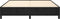 vidaXL - Bedframe - zonder - matras - 180x200 - cm - fluweel - zwart
