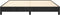 vidaXL - Bedframe - zonder - matras - 180x200 - cm - fluweel - zwart