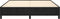vidaXL - Bedframe - zonder - matras - 180x200 - cm - fluweel - zwart