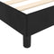 vidaXL - Bedframe - zonder - matras - 180x200 - cm - fluweel - zwart