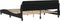 vidaXL - Bedframe - zonder - matras - 180x200 - cm - fluweel - zwart