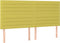 vidaXL - Bedframe - zonder - matras - 180x200 - cm - stof - groen