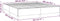 vidaXL - Bedframe - zonder - matras - 180x200 - cm - stof - groen