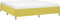 vidaXL - Bedframe - zonder - matras - 180x200 - cm - stof - groen