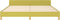 vidaXL - Bedframe - zonder - matras - 180x200 - cm - stof - groen