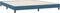 vidaXL - Bedframe - zonder - matras - 180x210 - cm - fluweel - donkerblauw
