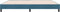 vidaXL - Bedframe - zonder - matras - 180x210 - cm - fluweel - donkerblauw