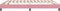 vidaXL - Bedframe - zonder - matras - 180x220 - cm - fluweel - roze