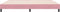 vidaXL - Bedframe - zonder - matras - 180x220 - cm - fluweel - roze