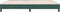 vidaXL - Bedframe - zonder - matras - 180x220 - cm - fluweel - donkergroen