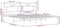vidaXL - Bedframe - zonder - matras - 183x213 - cm - spaanplaat - gerookt - eiken