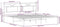 vidaXL - Bedframe - zonder - matras - 183x213 - cm - spaanplaat - bruin - eikenkleurig