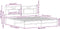 vidaXL - Bedframe - zonder - matras - 183x213 - cm - spaanplaat - bruin - eikenkleurig