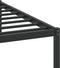 vidaXL - Bedframe - zonder - matras - 183x213 - cm - spaanplaat - bruin - eikenkleurig