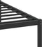 vidaXL - Bedframe - zonder - matras - 183x213 - cm - spaanplaat - gerookt - eiken