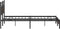 vidaXL - Bedframe - zonder - matras - 183x213 - cm - spaanplaat - bruin - eikenkleurig