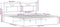 vidaXL - Bedframe - zonder - matras - 183x213cm - spaanplaat - sonoma - eikenkleurig