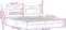vidaXL - Bedframe - zonder - matras - 183x213cm - spaanplaat - sonoma - eikenkleurig